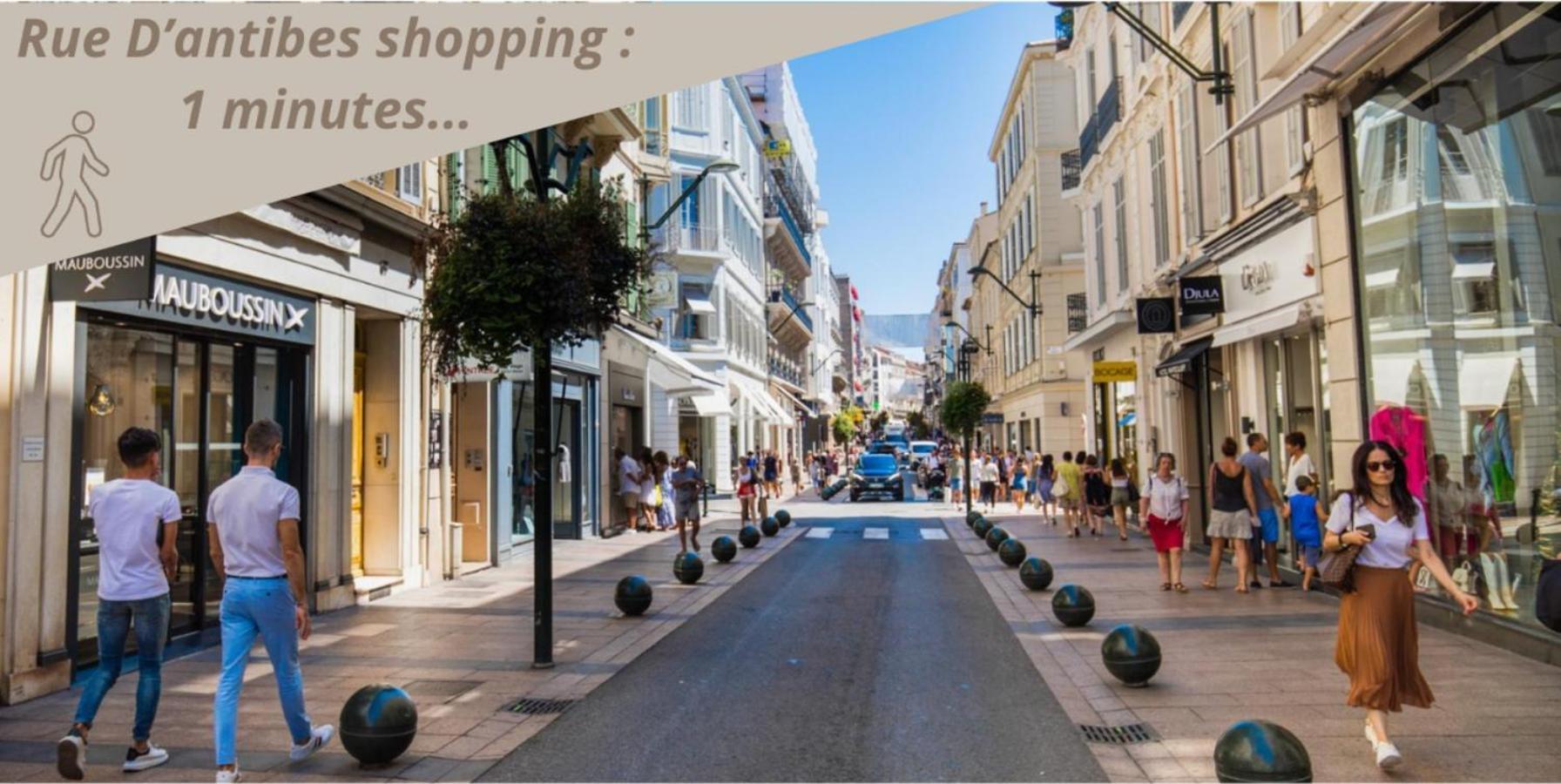Ferienwohnung F3 Notre-Dame , Hypercentre A 2 Minute Du Palais Des Congres Cannes Exterior foto